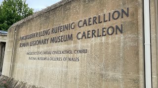 Caerleon Roman Fortress amp Baths  Including Caerleon Wood Sculptures [upl. by Ielhsa]