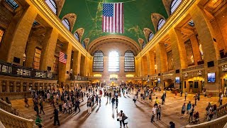 Walking Tour of Grand Central Terminal — New York City 【4K】🇺🇸 [upl. by Soilissav]