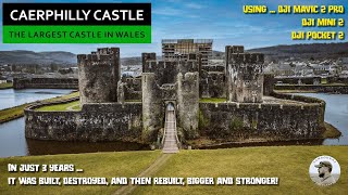 Caerphilly Castle  The Largest in Wales 2nd in Britain [upl. by Glennie]