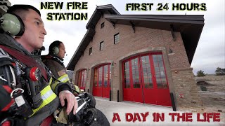 First 24 Hours in a New Fire Station  A Day in the Life [upl. by Emad]