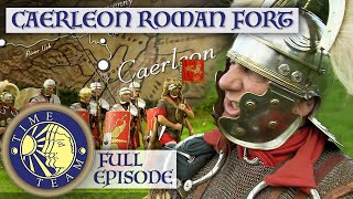 Caerleon Roman Legion Fort In Wales  Time Team [upl. by Onailimixam932]